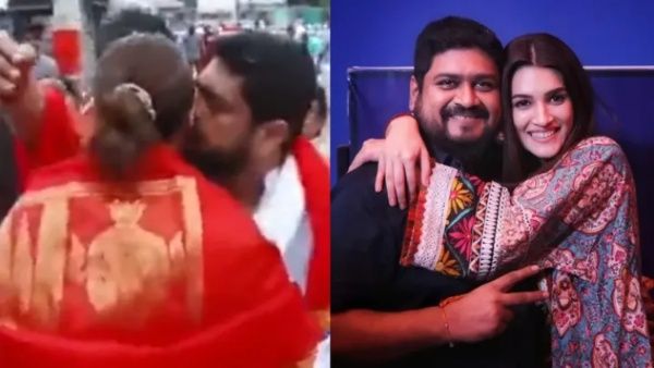 मंदिर परिसर में डायरेक्टर ने कृति सेनन के साथ की ऐसी हरकत, भड़के बीजेपी नेता ने खड़ा किया बवाल