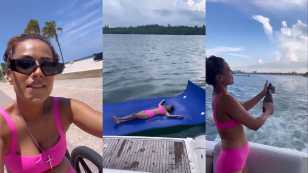 मां के सामने ही Nia Sharma ने खोली शराब की बोतल और फिर गुलाबी बिकिनी पहन करने लगीं ऐसे-ऐसे काम