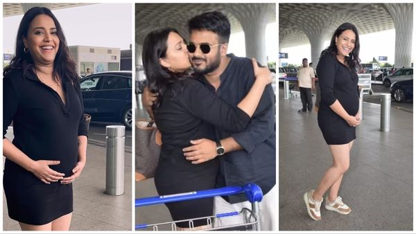 इतना बड़ा बेबी बंप लेकर पहली बार निकली स्वरा भास्कर, पति फहाद को किया KISS.. लोग बोले- इतना छोटा बुर्का