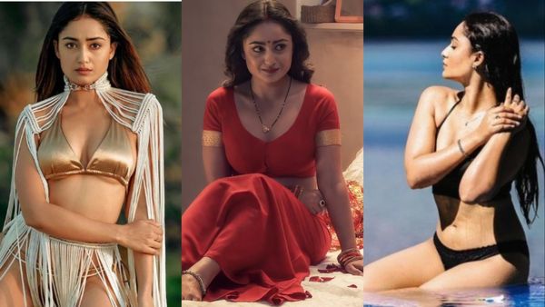 योगा डे वाले दिन भी नहीं मानी ये हसीना, इतने बड़े कट वाली पहनी स्कर्ट बैठी तो दिख गई अंदर की सारी चीजें