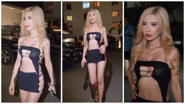 फिर रामायण बनाने वाले दादाजी को शर्मिंदा करने निकलीं साक्षी चोपड़ा! छुपाए नहीं छुपे जरूरी अंग.. कपड़ो से निकले