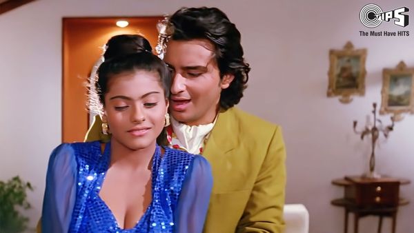 सेक्सी गाने की शूटिंग कर रहे थे काजोल और सैफ अली खान, दोनों ने किया कुछ ऐसा, गुस्से में आ गईं सरोज खान!