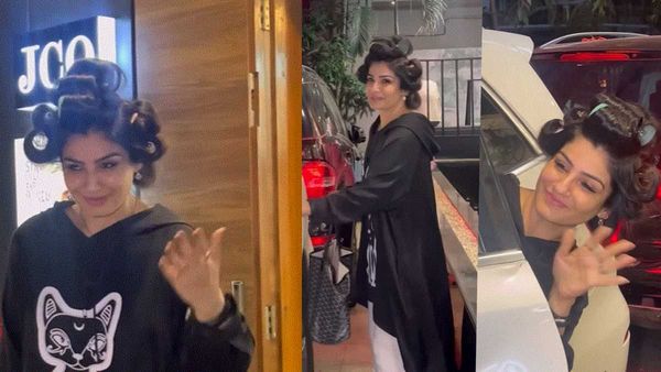 Raveena Tandon Troll- ऐसी हेयरस्टाइल के साथ बाहर निकलीं रवीना, लोग बोले- 'बच्चों को डराना है क्या'