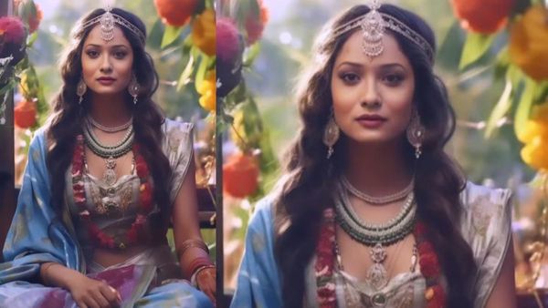 Ankita Lokhande की बला से खूबसूरत तस्वीरें वायरल, फैंस बोले- 'संजय लीला भंसाली के फिल्म की हीरोईन लग रही हैं'