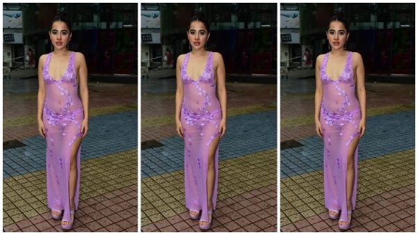 Urfi Javed: नेट की इतनी बोल्ड ड्रेस पहनकर उर्फी जावेद निकली बाहर, कि देखने वालों को आई शर्म