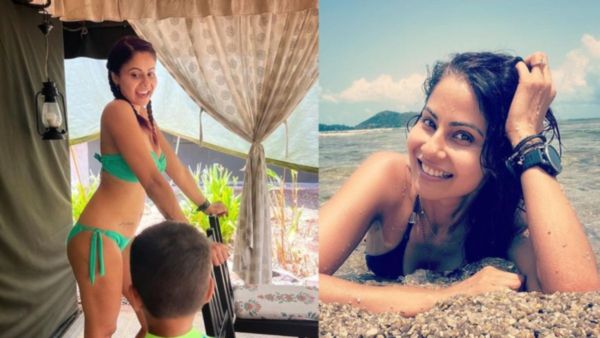 एक्ट्रेस ने छोटे बेटे के सामने पहन ली बिकिनी तो लोगों ने कहा- 'बच्चे के सामने नंगी...'