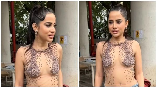 बदन पर सितारे लपेट कर घूमने निकली उर्फी जावेद, तो लोगों ने कपड़े पहनने की दे डाली सलाह