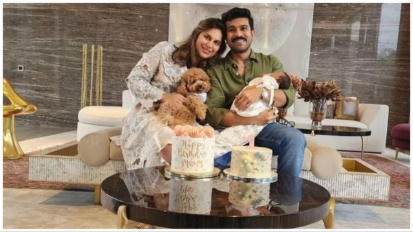 क्या आपने देखा राम चरण- उपासना का खास वीडियो?? इमोशनल मैसेज के साथ दिल जीत लेगी बेटी की झलक