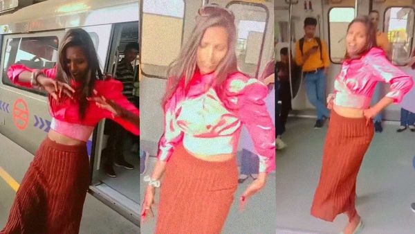 Delhi Metro में लड़की ने फिर कर डाली ऐसी हरकत, भड़के लोग बोले- 'इसको पागलखाने भेजो'