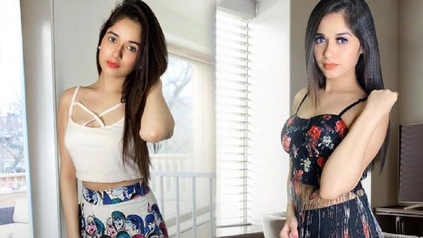 ब्रालेस ड्रेस पहनकर असहज हुईं जन्नत जुबैर? मीडिया के सामने ही करतीं रहीं बार बार फिक्स!