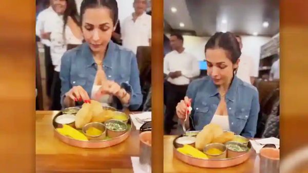 Malaika Arora: पूरी- भाजी से भरी थाली लेकर बैठीं मलाइका अरोड़ा, लेकिन खाने का तरीका देख नेटिजन्स भी हंस पड़े!