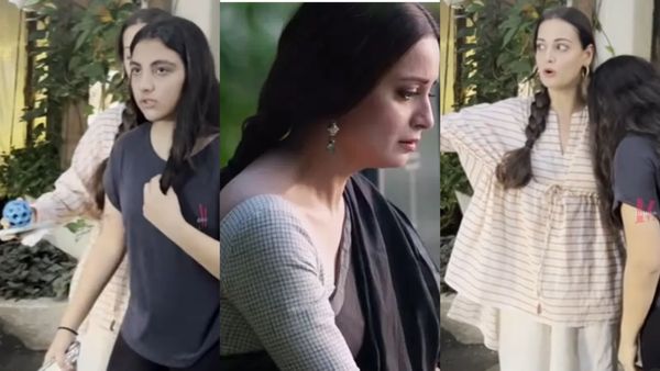 कैमरे के सामने जाते ही डरी दीया मिर्जा की सौतेली बेटी, गुस्से से तिलमिलाई एक्ट्रेस ने कही ये बात
