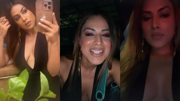 देर रात पार्टी करने के लिए Nia Sharma पर छाई ऐसी खुमारी, ड्रेस का गहरा गला देखकर लोगों की अटक गई सांसें