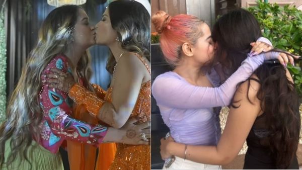 उर्फी जावेद के बाद अब इस हसीना ने किया अपनी दोस्त संग लिप किस, फोटो सामने आते ही मच गया बवाल