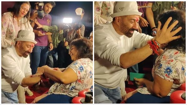 सनी देओल ने Gadar 2 की सफलता के बाद थिएटर्स में मनाया रक्षा बंधन, एक्टर ने फीमेल फैंस से बंधवाई राखी