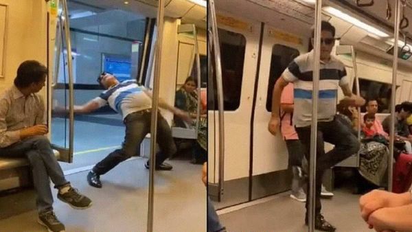दिल्ली मेट्रो से अब 'नागिन डांस' का वीडियो वायरल, DMRC की नाक में दम करने से बाज नहीं..