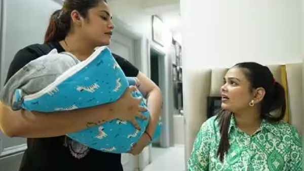 VIDEO: बच्चे पैदा होते ही अरमान मलिक की बीवीयों में ठनी! कृतिका मलिक जैद को लेकर गई अपने घर