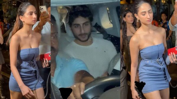Palak Tiwari- हद से ज्यादा छोटी ड्रेस में डिनर डेट पर पहुंची पलक तिवारी? मीडिया के सामने आते ही हुईं असहज!