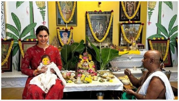 सुपरस्टार राम चरण और उपासना कामिनेनी की बेटी क्लिन कारा की सोशल मीडिया पर दिखी पहली झलक, फैंस ने लुटाया प्यार