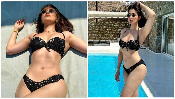 बॉलीवुड या हॉलीवुड नहीं ये है बिहारी ब्यूटी, काली बिकिनी में दिखाया ऐसा गोरा हुस्न की मचा कत्लेआम