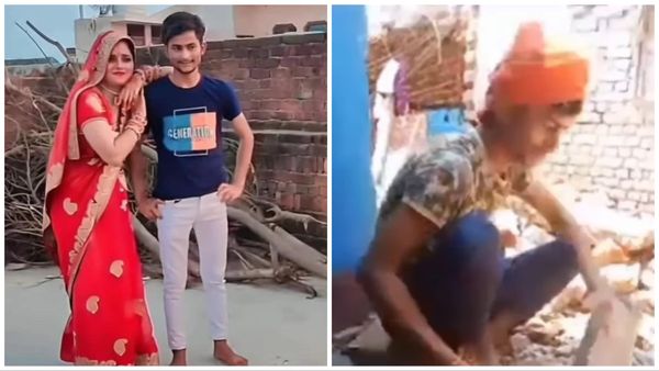 VIDEO: सीमा हैदर के लिए मजदूर बने सचिन... पाकिस्तानी हसीना बोलीं- वेरी गुड मीणा जी, मेरा कमरा..