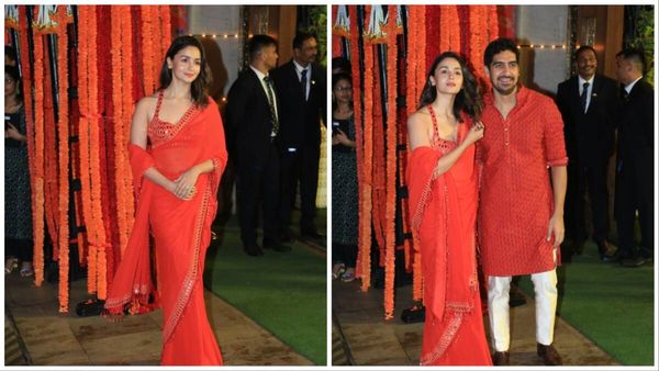 पति रणबीर कपूर के बिना ही अंबानी परिवार के गणेश उत्सव में शामिल हुई Alia Bhatt, दिखाया किलर लुक