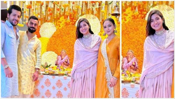 घर की पूजा के लिए Anushka Sharma ने पहना इतना महंगा सूट, देखते ही पति विराट कोहली का धड़का दिल
