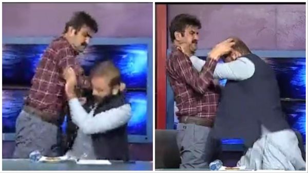 Viral Video: लाइव टीवी के दौरान आपस में भिडे गेस्ट, जोर-जोर से करने लगे एक दूसरे की मार पिटाई