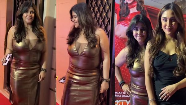 Ekta Kapoor Troll- ऐसी ड्रेस पहनकर मीडिया के सामने शर्मिंदा हुईं एकता कपूर? लोग बोले- चाची हो या चाचा?
