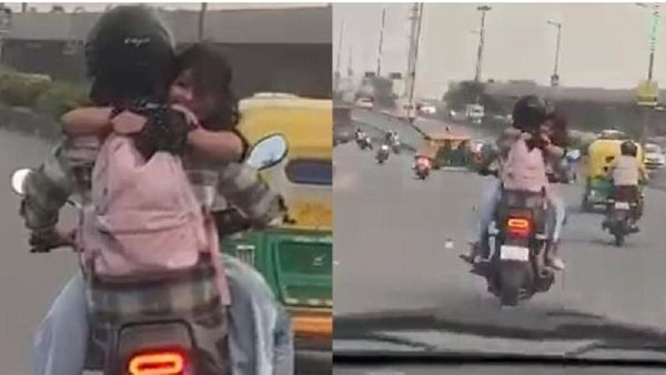 सड़क पर आउट ऑफ कंट्रोल हुआ कपल, आगे बैठी लड़की कर रही थी गंदा काम.. लोगों ने बना लिया MMS