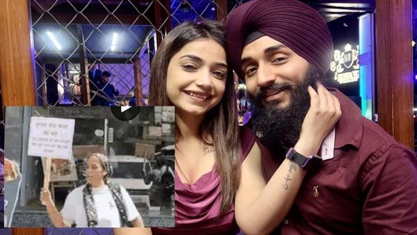 Kulhad Pizza Couple की दुकान में महिला ने काटा बवाल, बोलीं- बेशर्म है परिवार, बहूं बेटियों को बदनाम..