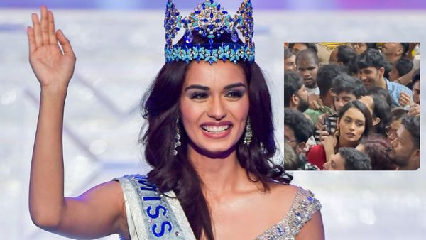 हजारों की भीड़ में फंस गई ये मिस वर्ल्ड, हालत हुई खराब तो बिना दर्शन किए ही लौटना पड़ा वापस