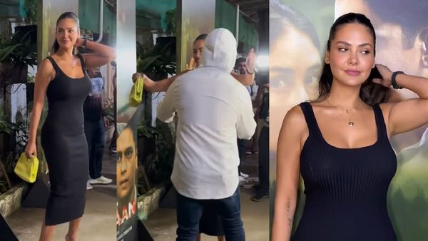 Raj Kundra ने मीडिया के सामने Esha Gupta के साथ की ऐसी हरकत? लोग बोले- 'ठरकी है ये'