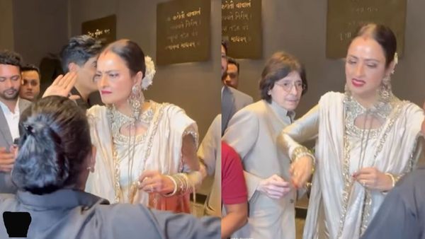 Rekha ने सेल्फी मांगने पर फैन को जड़ा थप्पड़? चौकाने वाले वीडियो ने खड़ा किया बखेड़ा!