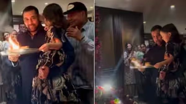 Salman Khan: भांजी को गोद में उठाकर सलमान खान ने की बप्पा की आरती, बहन अर्पिता के घर से वीडियो वायरल