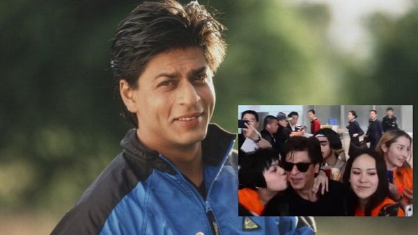Shahrukh Khan के साथ लड़कियों ने की छेड़छाड़? वायरल वीडियो में बेहद असहज दिखे 'जवान'