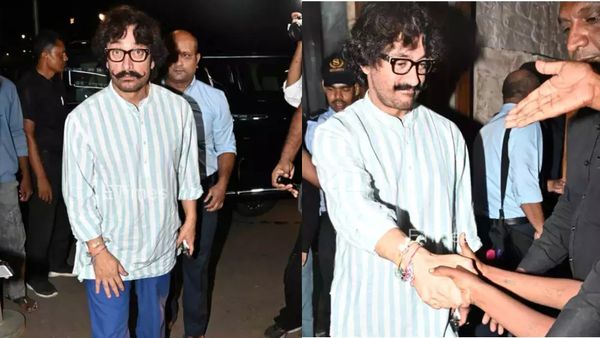 बिल्कुल नए हेयरस्टाइल में दिखे आमिर खान, फैंस से की मुलाकात, वायरल वीडियो पर नेटिजन्स बोले- 'नया प्रोजेक्ट..'