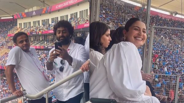 Ind vs Pak- अनुष्का शर्मा के लिए फोटोग्राफर बने अरिजीत सिंह, स्टेडियम से वायरल हुआ बेहद क्यूट वीडियो