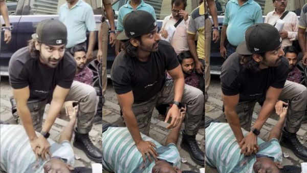 Gurmeet Chaudhary बने असली हीरो, सड़क पर बेहोश पड़े आदमी की ऐसे बचाई जान, वीडियो हुआ वायरल