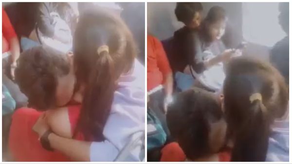 VIDEO: मुंबई लोकल है या रेड लाइट एरिया, किसी ने लड़की की गोद में बैठाकर किया ये काम.. तो कोई सामने से ही...