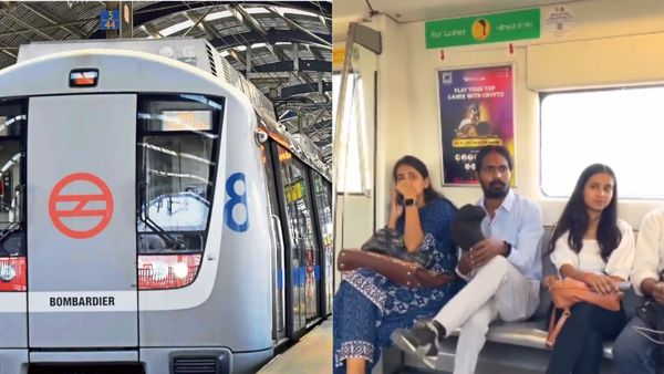 Delhi Metro में लेडीज सीट के लिए इस शख्स ने लगाई बिंदी और मांग में भरा सिंदूर, लड़की को उठाकर की ऐसी हरकत