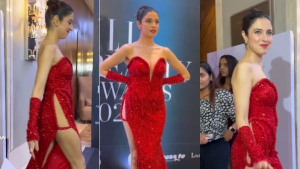 अवॉर्ड नाइट में दिव्या खोसला ने दिखाया अपने हुस्न का जलवा, सभी हसीनाओं को कर दिया फेल!