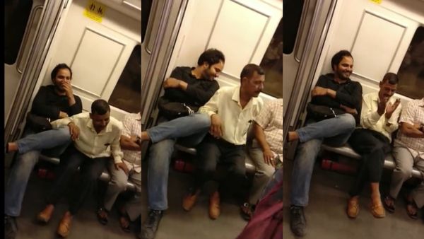Delhi Metro Video: नशे में धुत्त चचा बैठ गए मेट्रो में और फिर मौलाना साहब को देखकर करने लगे ऐसी-ऐसी हरकतें