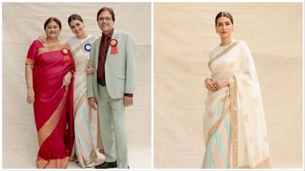 Kriti Sanon National Award: मम्मी-पापा के साथ नेशनल अवॉर्ड लेने पहुंची कृति, फैंस ने लुटाया प्यार