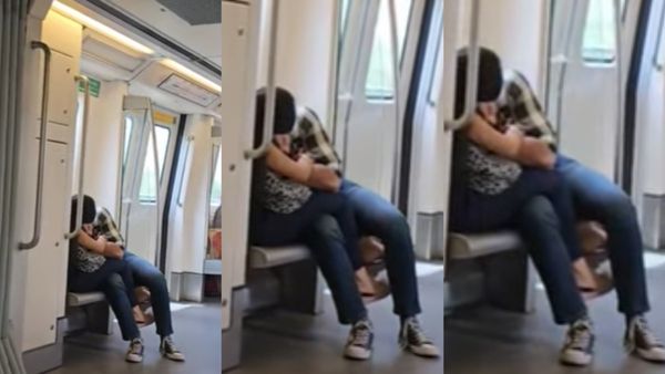 Delhi Metro का एक और अश्लील वीडियो आया सामने, कॉर्नर वाली सीट पर बैठकर किस करने में लगा था कपल