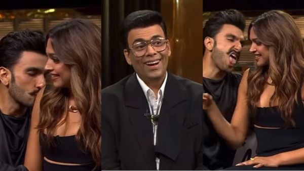 Koffee With Karan: इंटरव्यू में ही रणवीर और दीपिका हो गए कोजी, करण ने रोका तो एक्टर ने कहा- 'ठरकी अंकल'