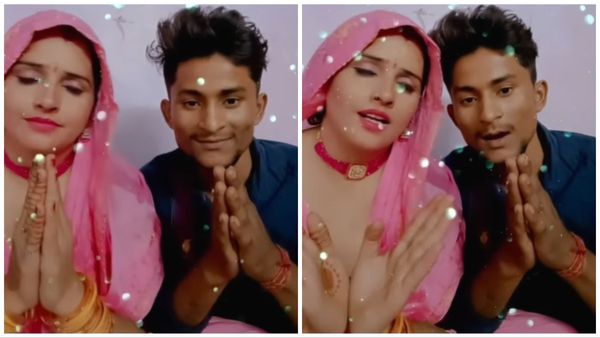 VIDEO: रामनवमी पर सीमा हैदर की नई नौटंकी, सचिन के साथ कीर्तन में करने लगी ऐसा काम