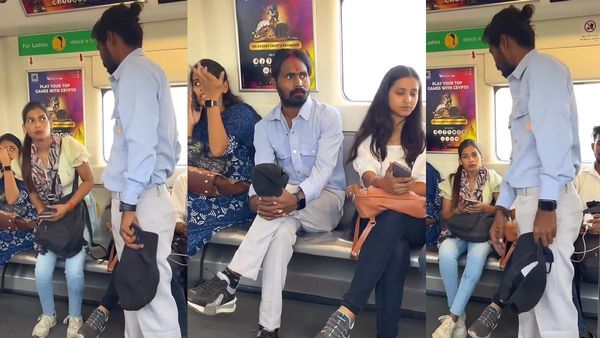 Delhi Metro- सिंदूर, बिंदिया और लिप्स्टिक लगाकर इस शख्स ने लड़की से मांगी महिला सीट, फिर जो हुआ वो...
