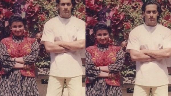 46 की उम्र में सलमान की तरह की कुआंरी है ये बच्ची, भाईजान के साथ खड़ी इस सुपरस्टार को पहचाना?