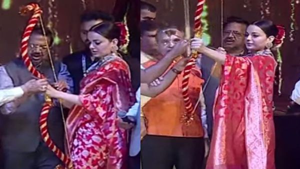 रावण दहन के समय कंगना रनौत नहीं चला पाईं तीर, वीडियो वायरल होते ही हुईं बुरी तरह से ट्रोल!
